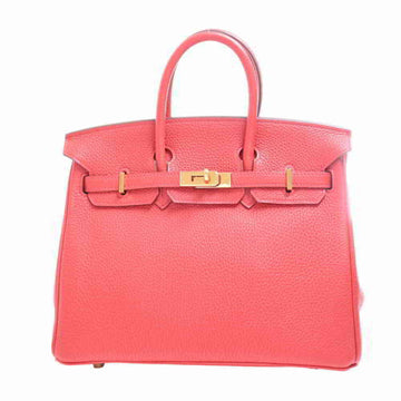 Hermes Togo Birkin 25 Handbag Red