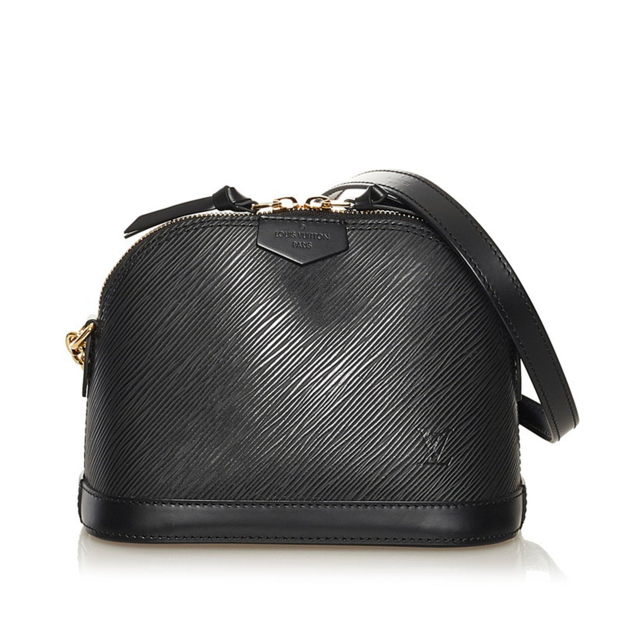 LOUIS VUITTON M54651 Epi Petite Malle Pochette Shoulder Bag Epi Leather  Black 