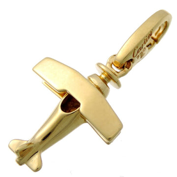 CARTIER Airplane women's and men's charm 750 yellow gold