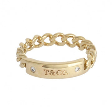 TIFFANY Microlink Ring 18K Yellow Gold