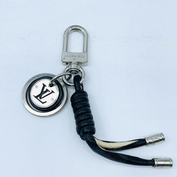 LOUIS VUITTON Leather Rope Damier Graphite M67224  Keychain