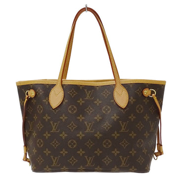 Louis Vuitton Bag Monogram Ladies Tote Shoulder Neverfull PM M40155 Brown