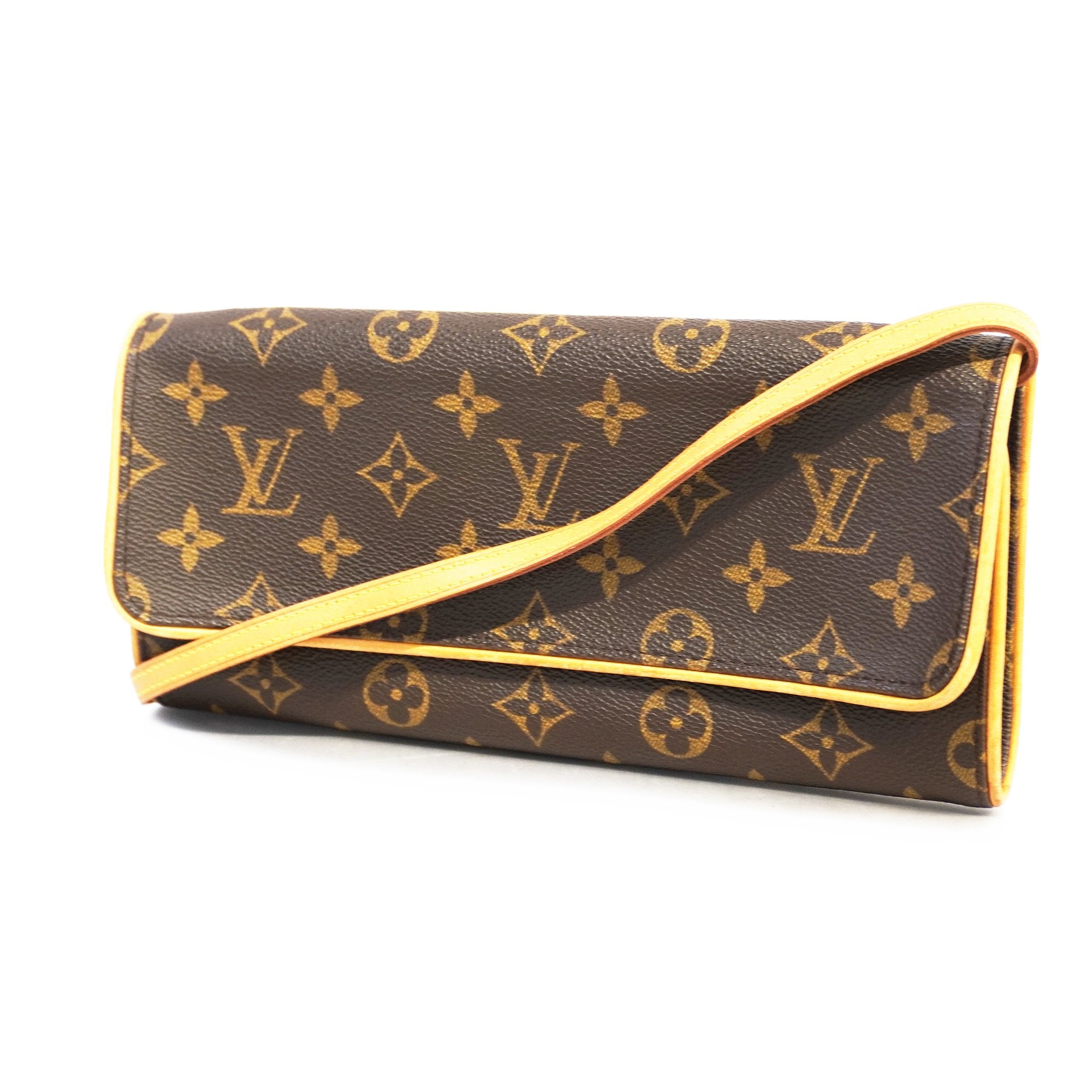 Louis Vuitton shoulder bag monogram pochette twin GM M51852