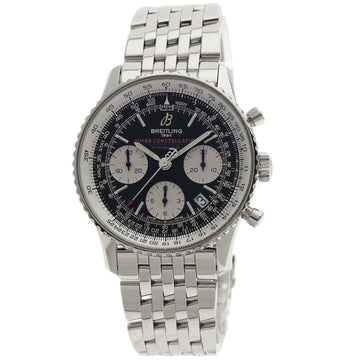 BREITLINGBright A232BSCNP Navitimer Super Constellation World Limited 1049 Watch Stainless Steel SS Men's