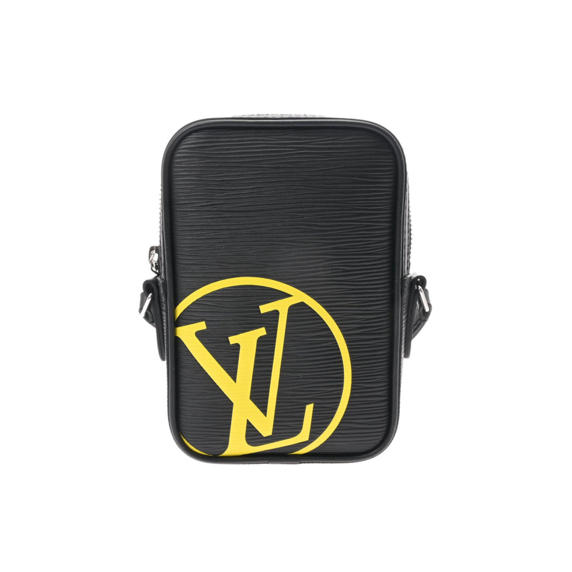 Louis Vuitton Epi Lv Circle Danube Pm M55120 Black men's bag