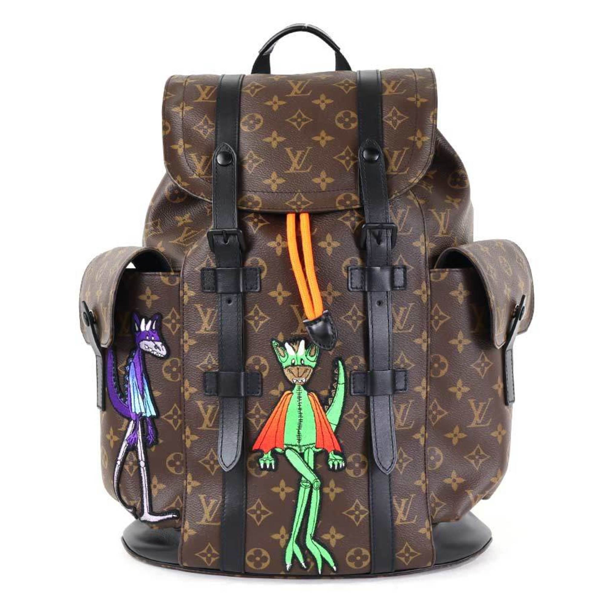 LOUIS VUITTON Backpack Christopher PM Mens ruck sack Daypack