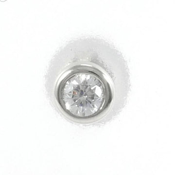 TIFFANY Visthe Yard PT950 Earrings [one ear] Diamond Total weight approx. 0.3g Jewelry