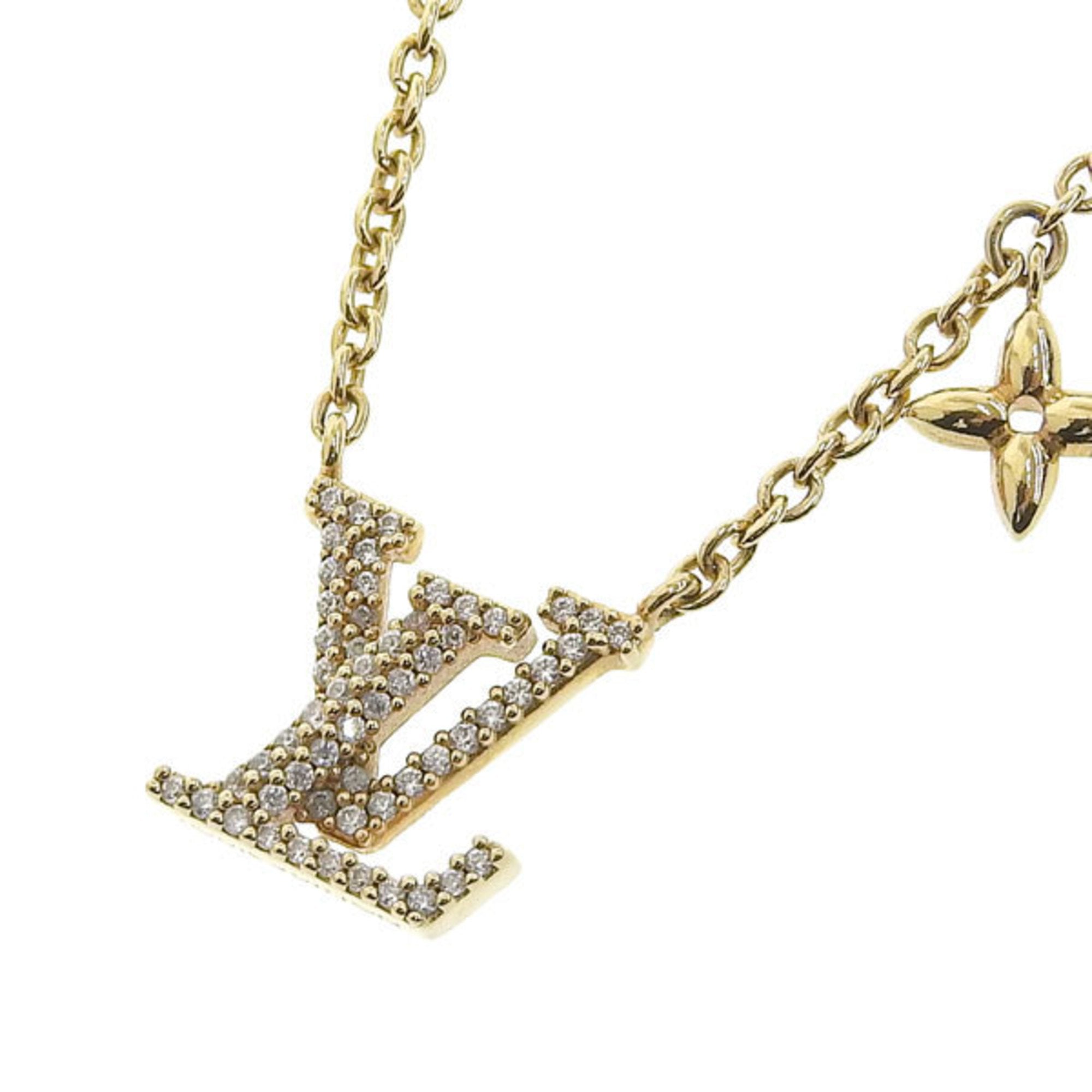 Louis Vuitton MONOGRAM Lv iconic necklace (M00596 )