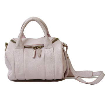 ALEXANDER WANG Shoulder Bag Handbag Pink Ladies Leather