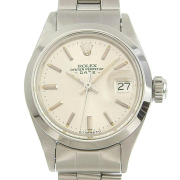 Rolex Date Women's Watch Silver Dial Antique 36 Series (Manufactured around 1972) 6916 2022/04 Overhauled