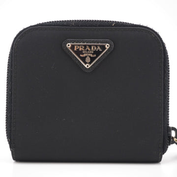 PRADA/ bifold wallet black unisex