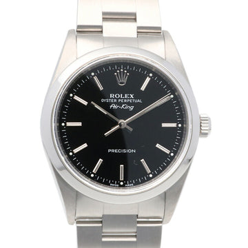 ROLEX Air-King Precision Oyster Perpetual Watch Stainless Steel 14000 Automatic Men's  P Number 2000 Overhauled