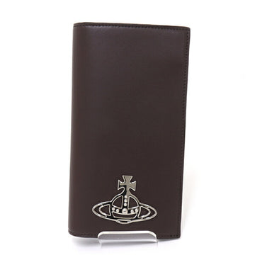 VIVIENNE WESTWOOD long wallet leather 51050050 brown
