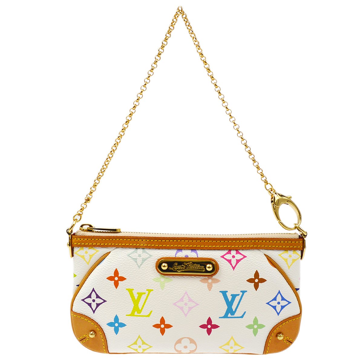 Louis Vuitton Pochette Milla mm Chain Hand Bag Multi-Color M60096 60734