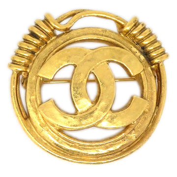CHANEL 1994 Spring Brooch Pin Gold Small 73718