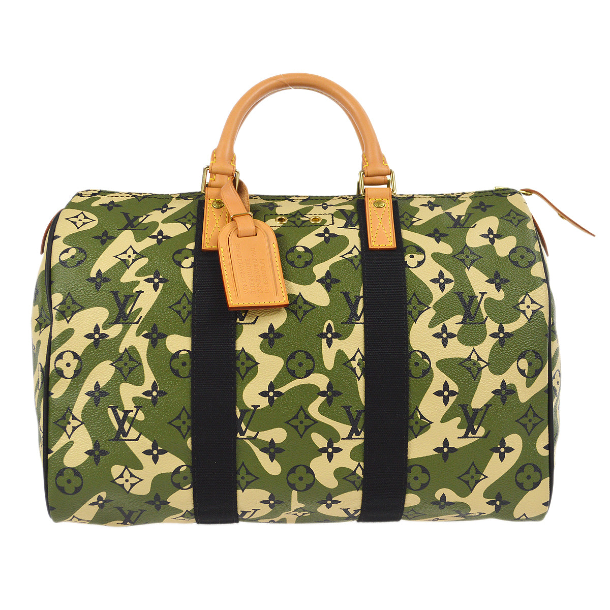 Louis Vuitton 2008 Pre-owned Monogramouflage Speedy 35 Handbag - Green