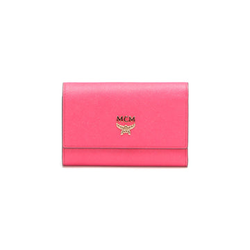 MCM Leather Trifold Wallet