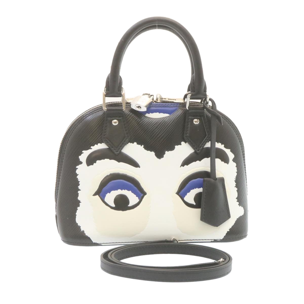 LOUIS VUITTON Pochette Kabuki Mask 2way Shoulder Bag M43532 Monogram Epi  Black