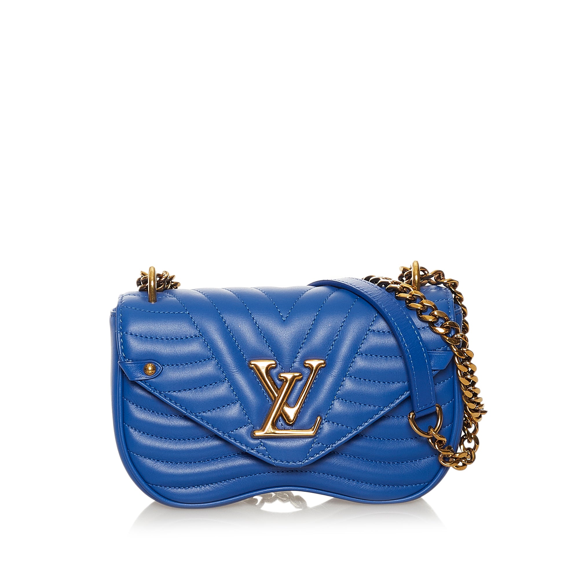 Louis Vuitton New Wave Chain Bag Quilted Leather PM