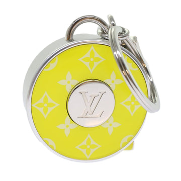 LOUIS VUITTON Porte Cles Meter Bag Charm metal Yellow MP3111 LV Auth 46101