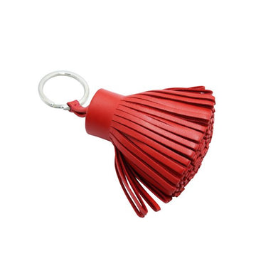 HERMeS Red Carmen Key Ring/ Bag Charm