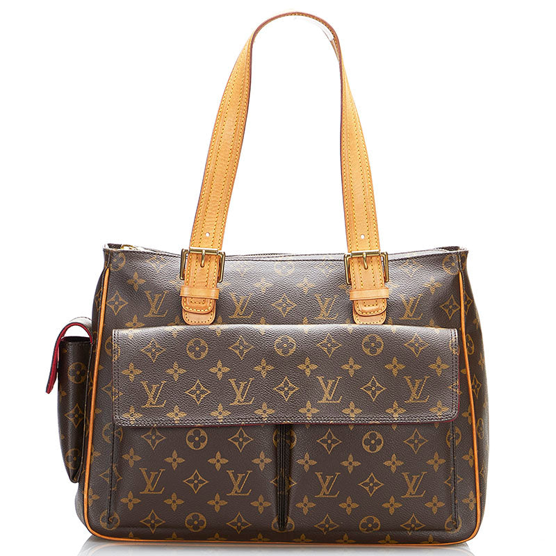 Shop for Louis Vuitton Monogram Canvas Leather Multipli Cite Bag