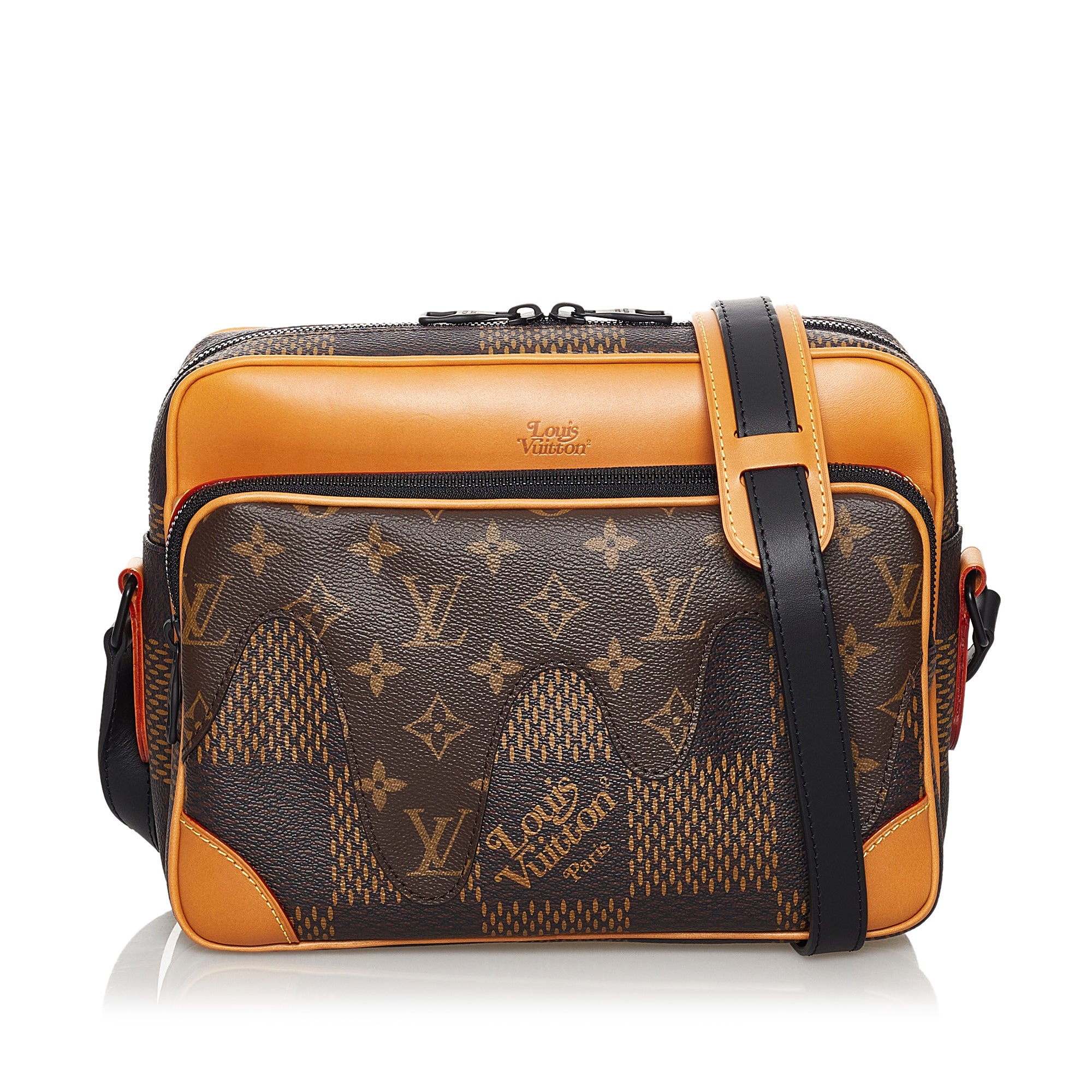 Louis Vuitton Monogram Nigo Nil Messenger Crossbody Bag