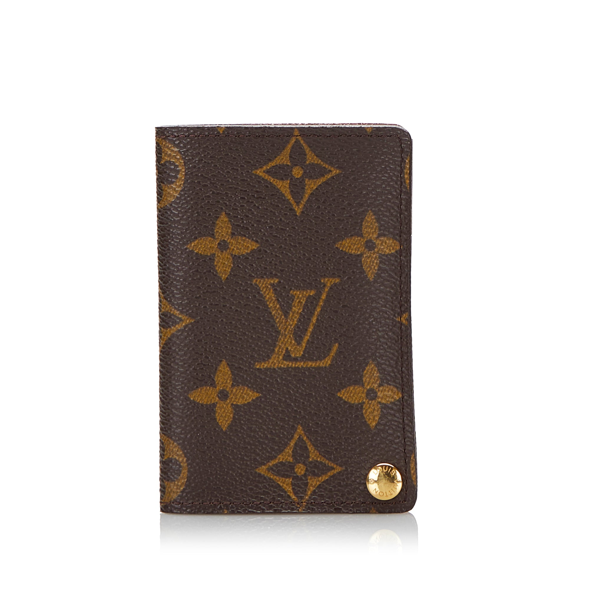 Louis Vuitton Monogram Porte-Cartes Credit Pression Card Holder