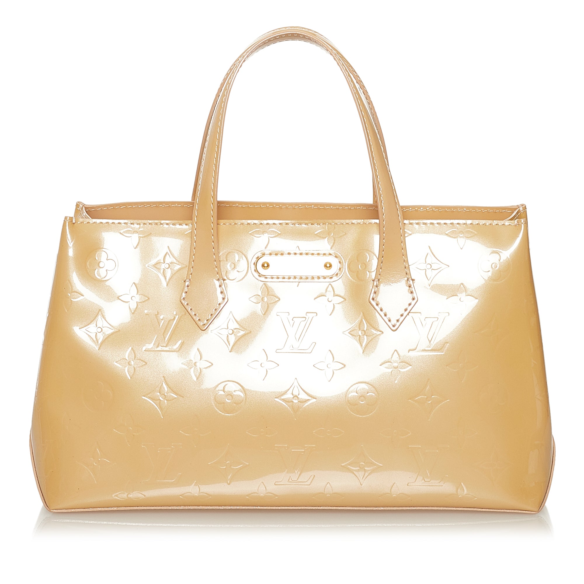 Louis Vuitton, Bags, Louis Vuitton Lv Hand Bag Wilshire Pm Yellow Vernis