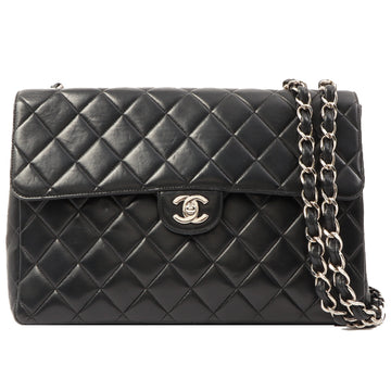 Chanel 2000 Made Classic Flap Chain Bag Jumbo Black