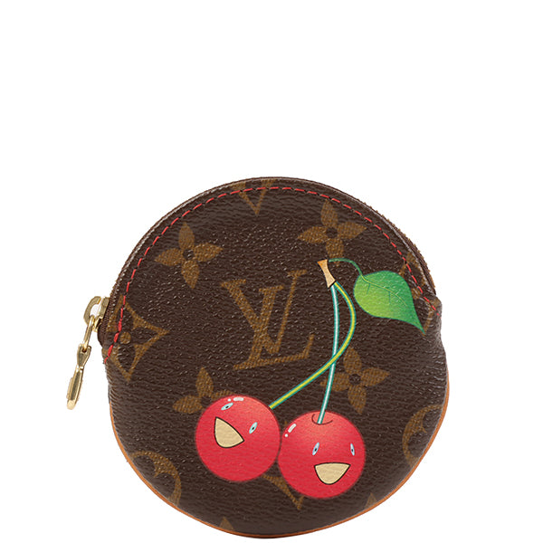 Louis Vuitton 2000s Murakami Cherry Coin Pouch · INTO
