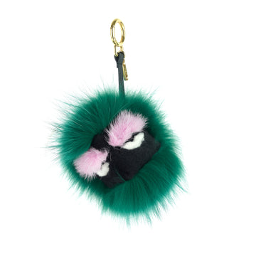 FENDI Monster Minty Bag Bug Fur Charm