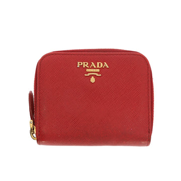 PRADA Wallet in Red Leather