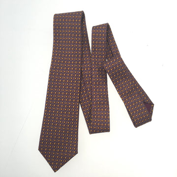 HERMES Tie in Multicolor Silk