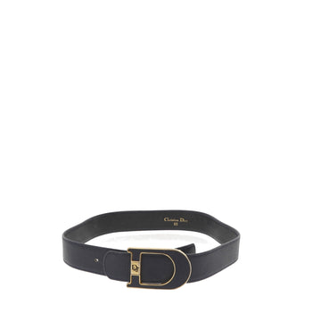 CHRISTIAN DIOR Belt in Blue Leather