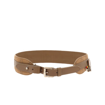 CHRISTIAN DIOR Belt in Brown Fabric