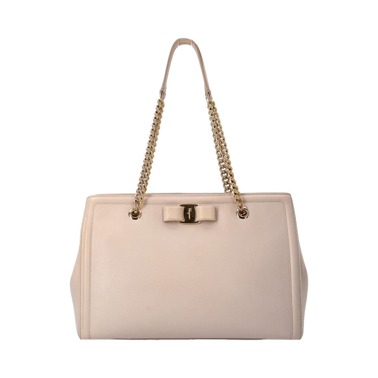 http://www.openforvintage.com/cdn/shop/products/SALVATORE-FERRAGAMO-Leather-Vara-Bow-Chain-Tote-Nude_1.jpg?v=1689860343