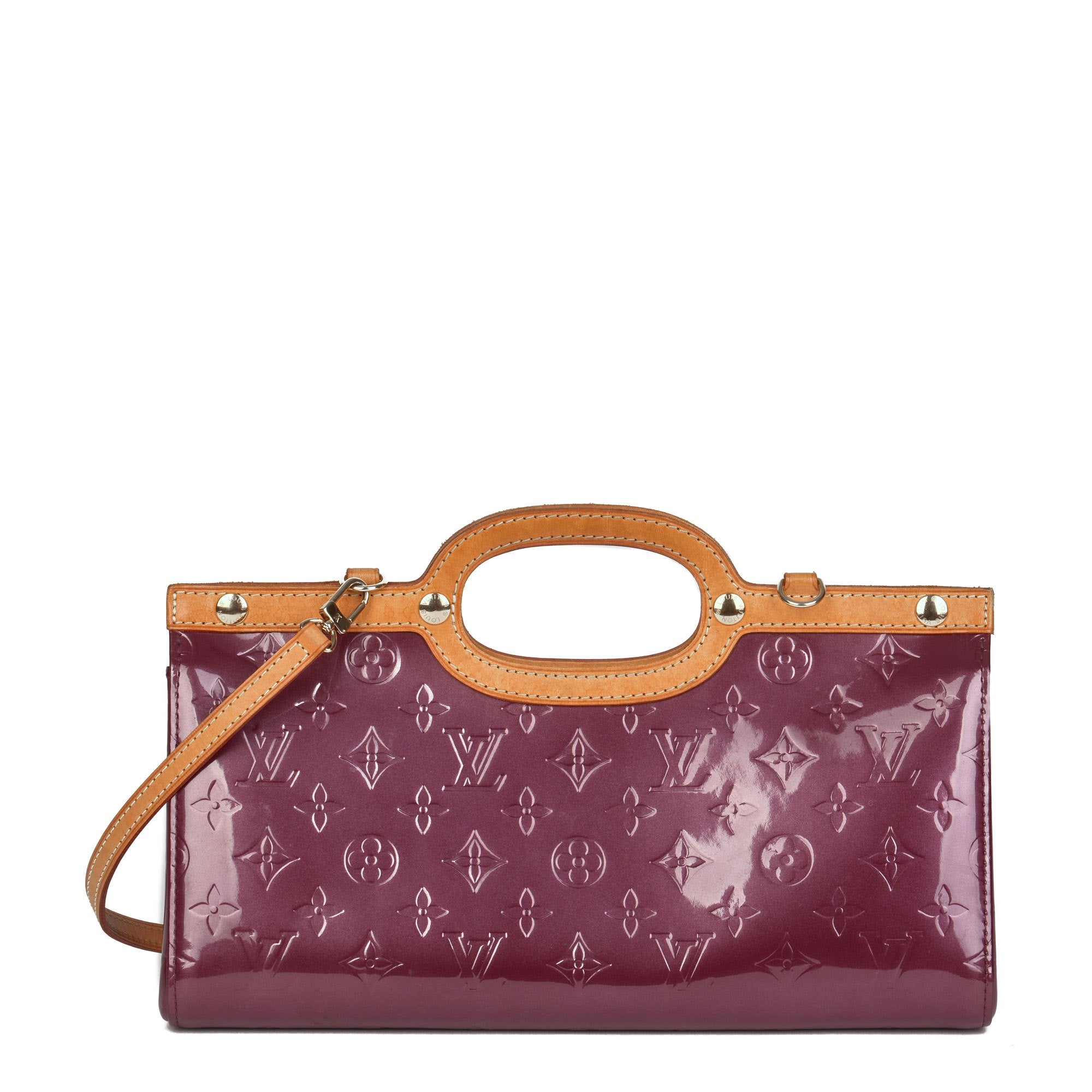 Louis Vuitton, Bags, Louis Vuitton Monogram Violet Vernis Roxbury Drive  Shoulder Bag Vintage