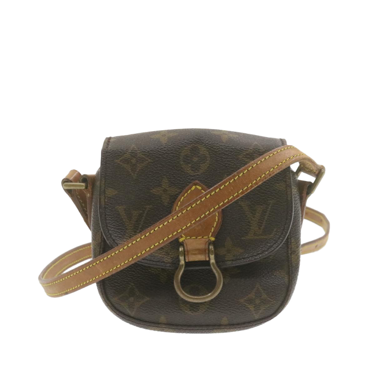 Louis Vuitton Monogram Bebe Saint Cloud Shoulder Bag M51245 LV Auth ar3983