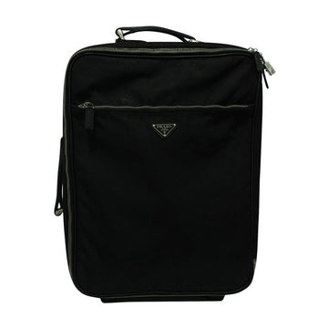 PRADA Black Nylon Suitcase