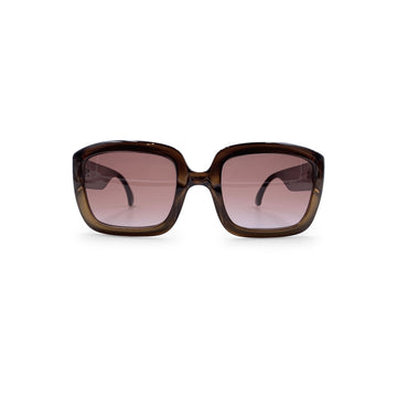 CHRISTIAN DIOR Vintage Brown Sunglasses 2987 10K Optyl 54/22