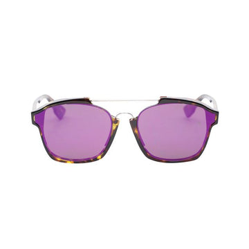 DIOR Square Mirrored Abstract Sunglasses