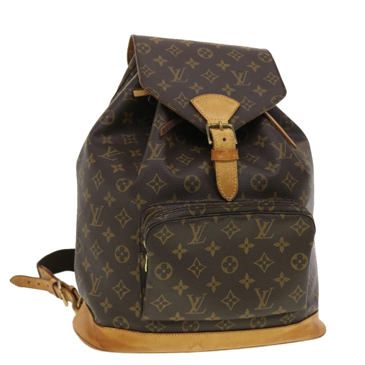 Auth Louis Vuitton Damier Graphite Josh N41473 Men's Backpack