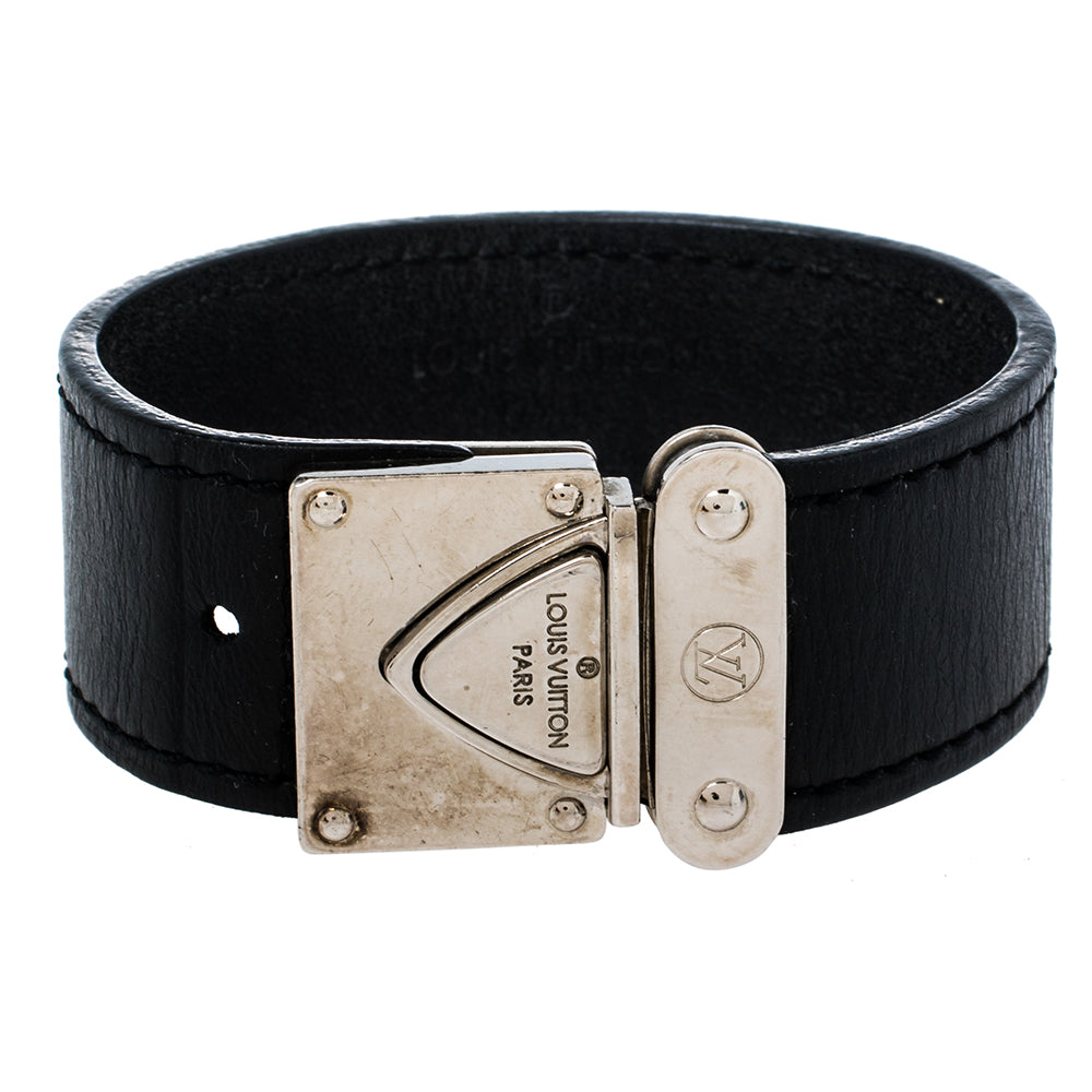 Louis Vuitton LV leather bracelet accessory