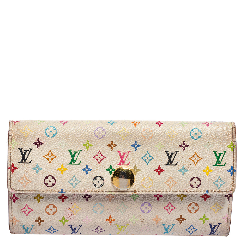 Louis Vuitton, Bags, Louis Vuitton Murakami Monogram Multicolor Zippy  Wallet