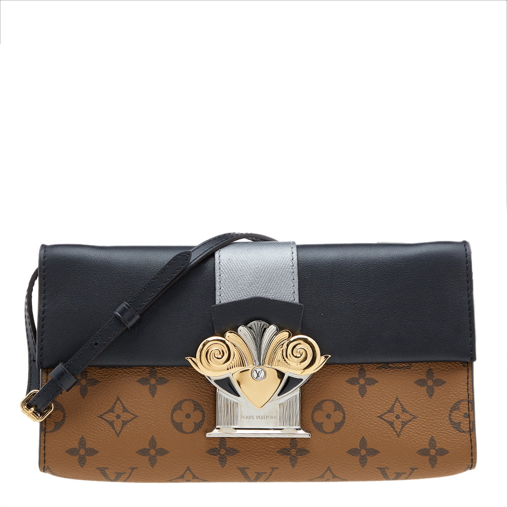 Louis Vuitton Monogram Canvas Reverse Pochette Column Bag