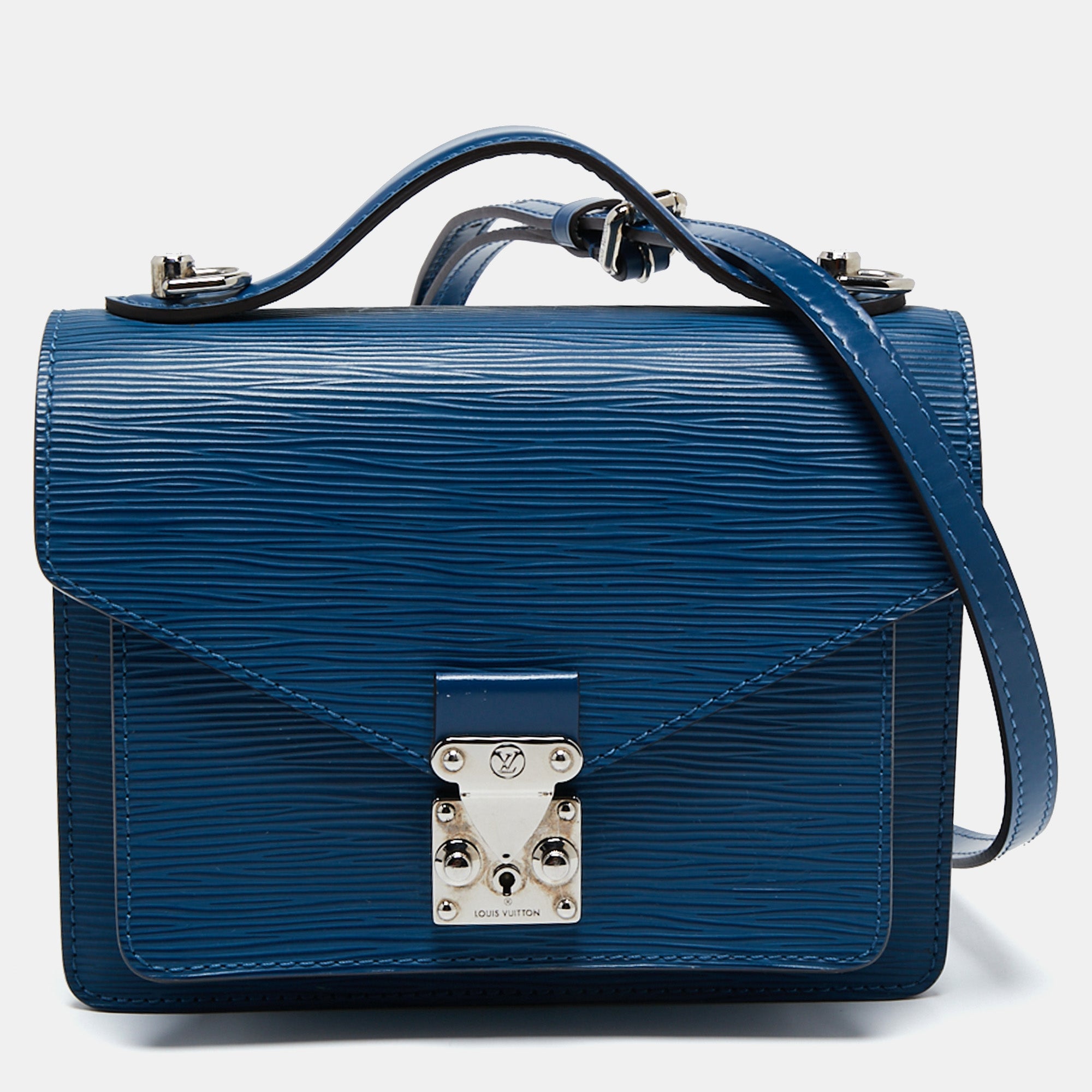 Louis Vuitton Celeste Epi Leather Monceau BB Bag