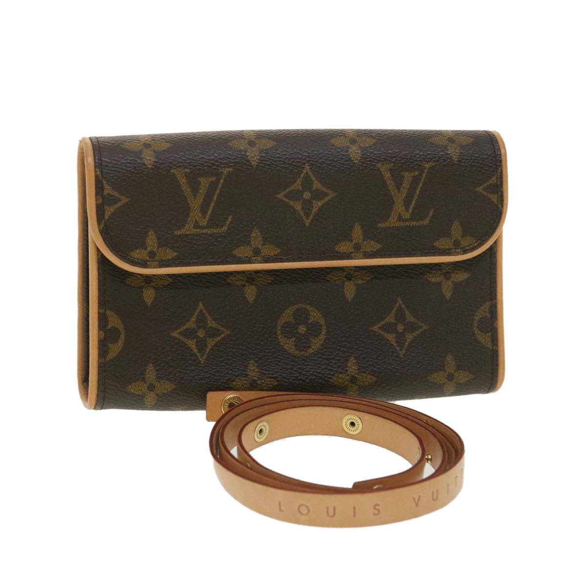 Louis Vuitton Pochette Florentine Monogram Canvas Belt Bag on SALE