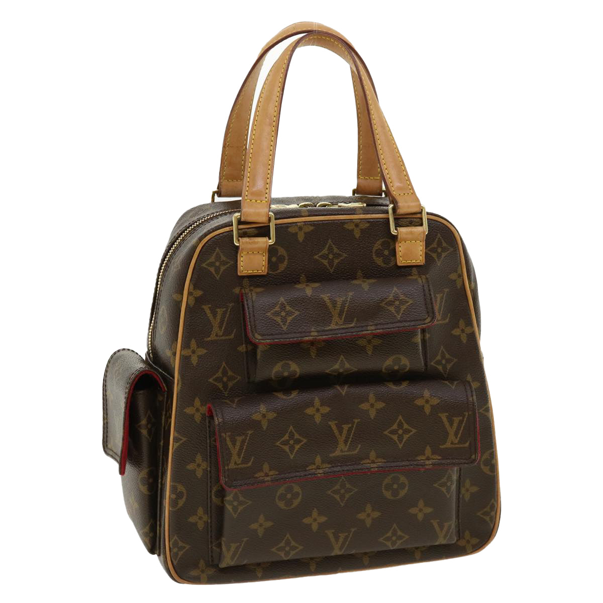 Louis Vuitton Monogram EXCENTRI Cite Hand Bag M51161 LV Auth ro777