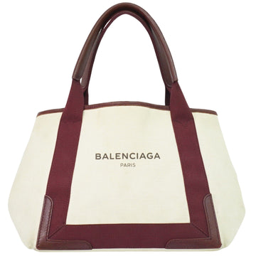 BALENCIAGA Navy Cabas Handbag